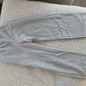 ALO Yoga Light Gray Fleece Lined Sweatpants